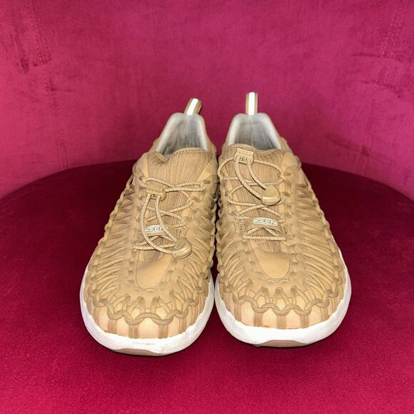 Keen Uneek SNK Mens 8 Beige Outdoors Cord Hiking Water Sneakers Shoes - Picture 2 of 5